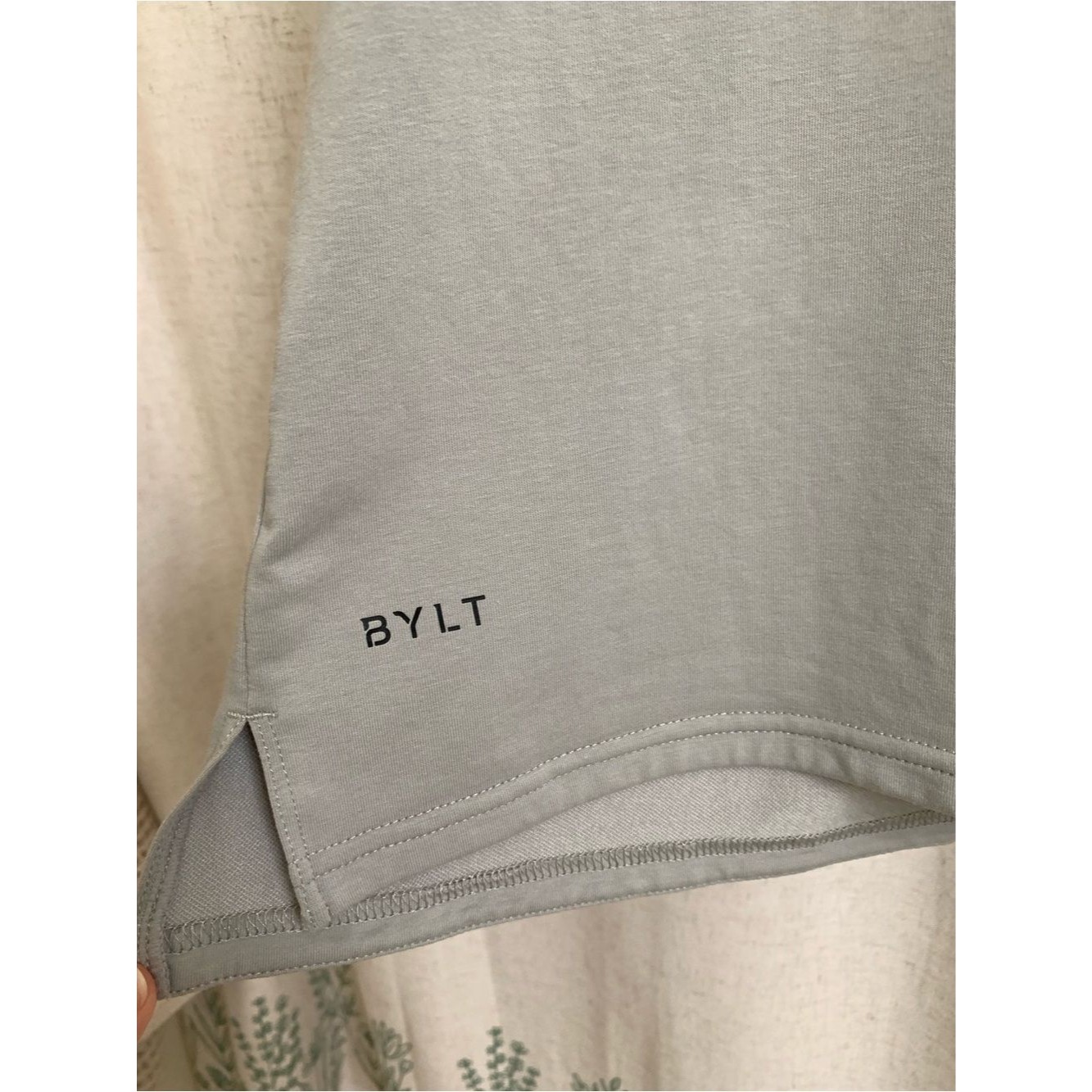 Bylt Premium Basics Lux Short Sleeve Crewneck T-Shirt Light Gray Storm Xxl — image 6 of 8